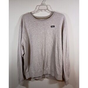 Fayettechill Recycled Cotton Mens Beige Crew Neck Pullover Sweater Size XXL